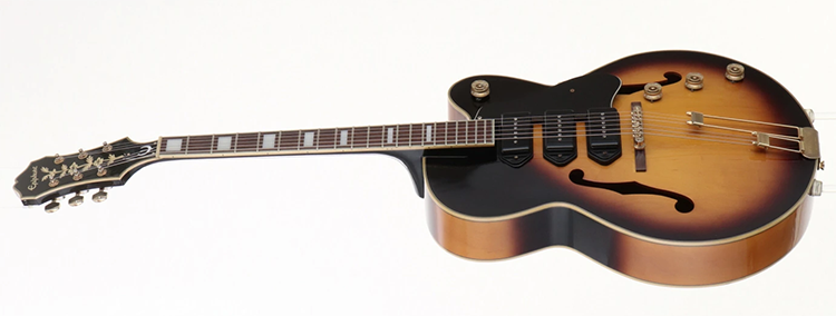 中古 エレキギター エピフォン Epiphone Zephyr Blues Deluxe 1999年製