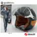 ジェット ヘルメット ジルライド2 インナーシールド ZEALOT ゴッドブリンク