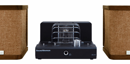 プリメインアンプ 真空管 キューブ型 スピーカー SWL-T01SET1-SD SOUNDWARRIOR