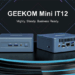 新品 ミニデスクトップパソコン PC GEEKOM IT12 12世代 Core i7 4画面出力 Windows11