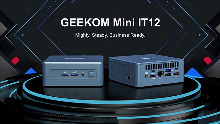 新品 ミニデスクトップパソコン PC GEEKOM IT12 12世代 Core i7 4画面出力 Windows11