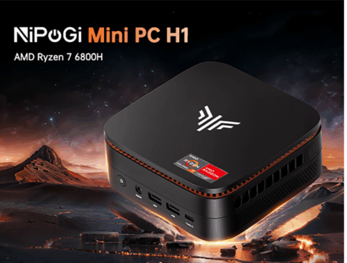 新品 ミニデスクトップパソコン PC NipoGi H1 AMD Ryzen7 3画面出力 Windows11