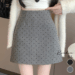 レディース ハートドット柄 Aライン ミニスカート バックファスナー SHOPLIST