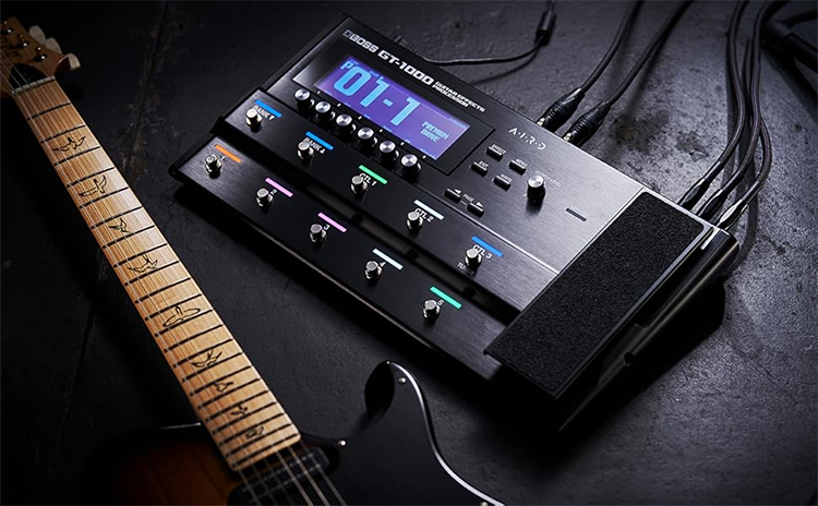 新品 エレキギター マルチ エフェクター GT-1000 Guitar Effects Processor BOSS ボス