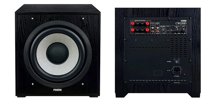 スピーカー サブウーファー アンプ内蔵 CW250D FOSTEX フォステックス