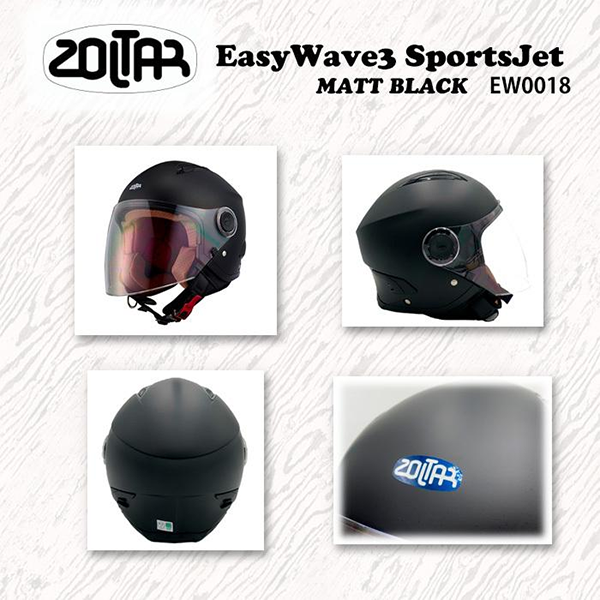 ジェット ヘルメット Easy Wave3 Sports Jet EW0018 godblinc ゴッドブリンク
