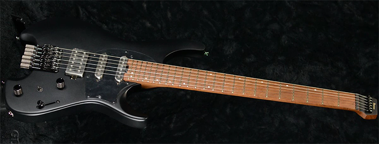 新品 エレキギター アイバニーズ Ibanez Q54 -BKF ヘッドレス