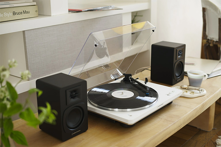 レコードプレーヤー AT-LP70XBT スピーカー AT-SP3X オーディオテクニカ
