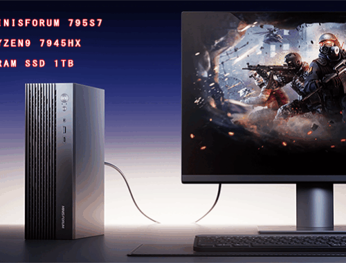 新品 ミニデスクトップパソコン PC MINISFORUM 795S7 AMD Ryzen9 7945HX Windows11