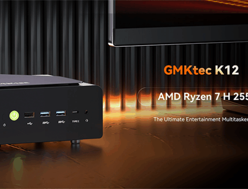 新品 ミニデスクトップパソコン PC GMKtec k12 AMD Ryzen7 H 255 4画面同時出力 Windows11