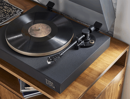 レコード プレーヤー ベルトドライブ SPINNER BT JBL