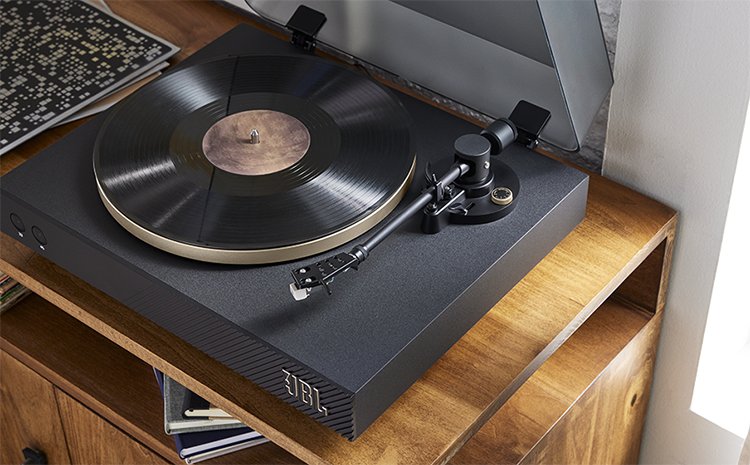 レコード プレーヤー ベルトドライブ SPINNER BT JBL