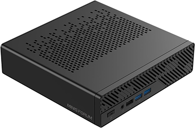 MINISFORUM MS-A1 ミニワークステーション ベアボーンキット、1xUSB4、1xHDMI2.1、DP×1、Wi-Fi 6E、BlueTooth 5.2、2x2.5G LANポート、DDR5-5200スロット、4xPCIe4.0 SSDスロット、ディスクリートグラフィックカードサポート 37,980円