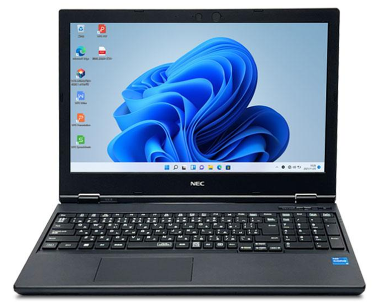 中古 ノートパソコン PC NEC VersaPro VKT42/X 11世代 i5-1135G7 Windows11 15.6型