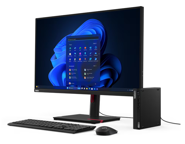 新品 ミニデスクトップパソコン PC レノボ Lenovo ThinkCentre M70q Tiny Gen5 14世代 Core i5-14400T Windows11