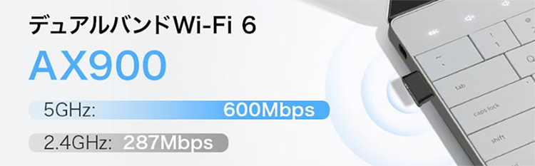 新品 無線LAN WiFi 子機 TP-Link AX900 Wi-Fi6