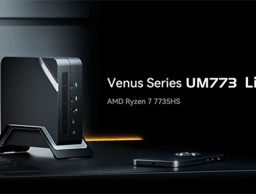 新品 ミニデスクトップパソコン PC MINISFORUM UM773 Lite AMD Ryzen7 7735HS 3画面出力 Windows11