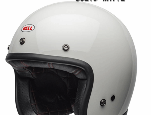 ジェット ヘルメット Custom500 ソリッド ビンテージ ホワイト ベル BELL