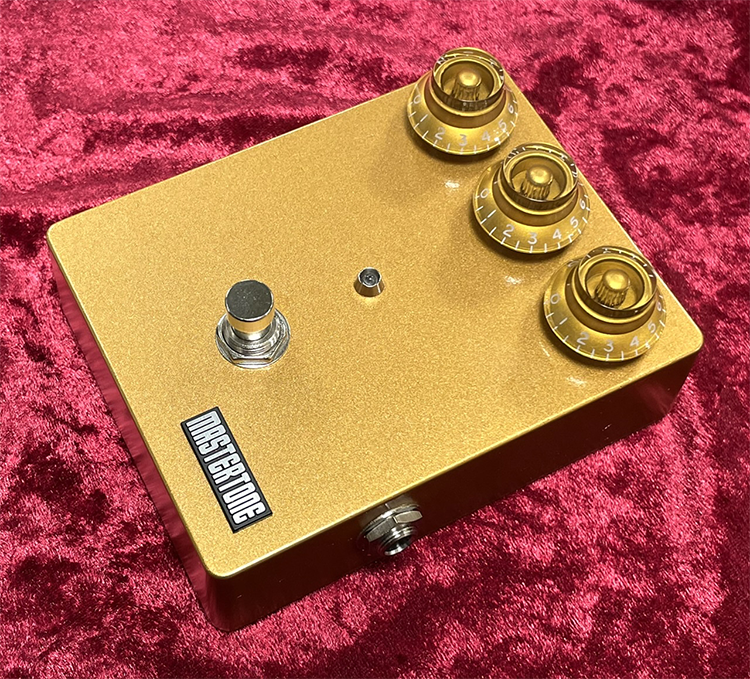 新品 エレキギター エフェクター オーバードライブ MASTERTONEEOD GOLD