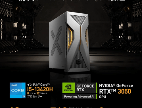 新品 デスクトップパソコン PC ASUS TUF Gaming T500MV 13世代 Core i5-13420H RTX 3050 Windows11