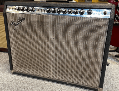 中古 ギターアンプ フェンダー Fender Twin Reverb 100W 真空管 1977年製