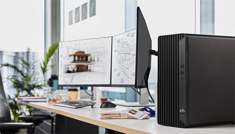 中古 デスクトップパソコン PC HP EliteDesk 800 G9 SFF 12世代 Core i7-12700 モニター22型 Windows11