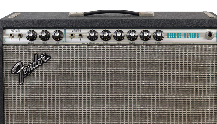 中古 ギターアンプ フェンダー デラックスリバーブ Fender Deluxe Reverb 真空管 22W 1979年製