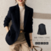 レディース テーラード シングル ジャケット 長袖 1つ釦 girlwardrobe