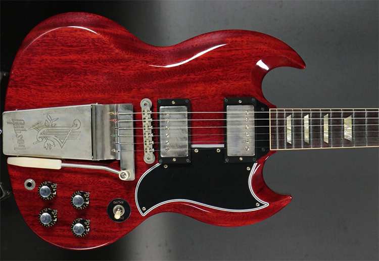 中古 エレキギター ギブソン Gibson SG Standard 1964 Maestro 2021年製