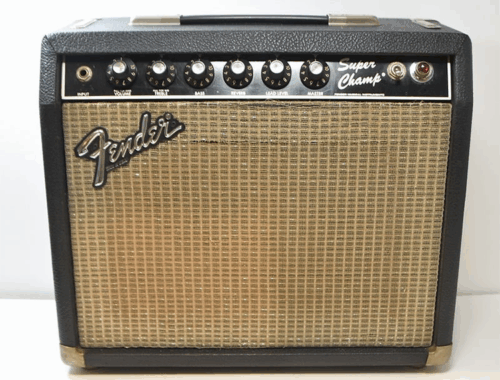 中古 ギターアンプ フェンダー Fender USA Super Champ 真空管 18W 1983年製