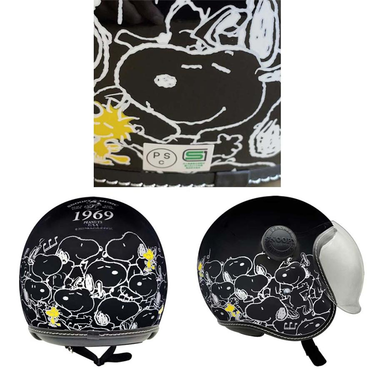レディース ジェット ヘルメット SNJ-118 スヌーピー AXS アークス