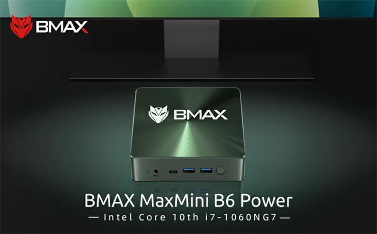 新品 ミニデスクトップパソコン PC BMAX B6 Power 10世代 Core i7-1060NG7 3画面同時出力 Windows11