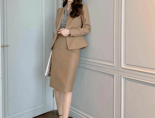 レディース スーツ ジャケット タイトスカート corekey