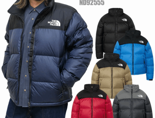 メンズ アウトドア ヌプシ ダウン ジャケット パーカー ノースフェイス