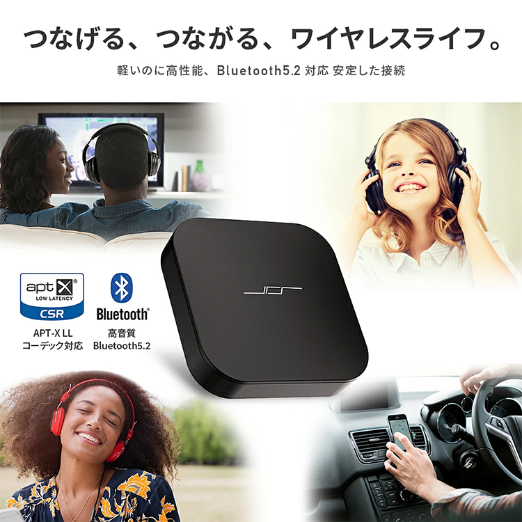 新品 Bluetooth トランスミッター レシーバー JPT1 JPRiDE