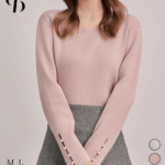 ◎レディース トップス 長袖 ニット ラメ セゾンドパピヨン