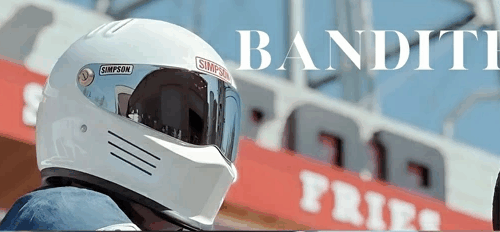 バイク フルフェース ヘルメット バンディットプロ シンプソン SIMPSON