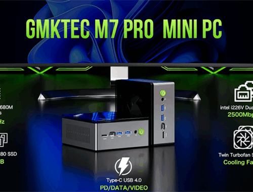 新品 ミニデスクトップパソコン PC GMKtec M7 Ryzen7 PRO 6850H 4画面同時出力 Windows11