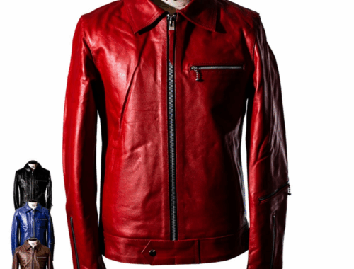 メンズ 本革 シングル ライダース ジャケット UK襟 Horn Works