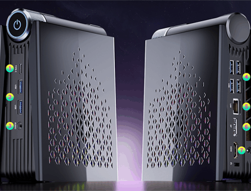 新品 ミニデスクトップパソコン PC ACEMAGIC S3A AMD Ryzen7 6800H 3画面同時出力 Windows11