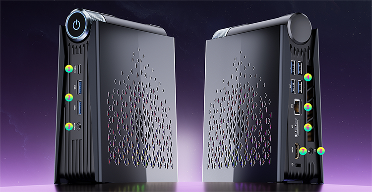 新品 ミニデスクトップパソコン PC ACEMAGIC S3A AMD Ryzen7 6800H 3画面同時出力 Windows11