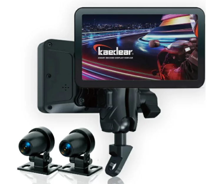 バイク スマートモニター ドラレコ ナビ KDR-D21 Kaedear カエディア