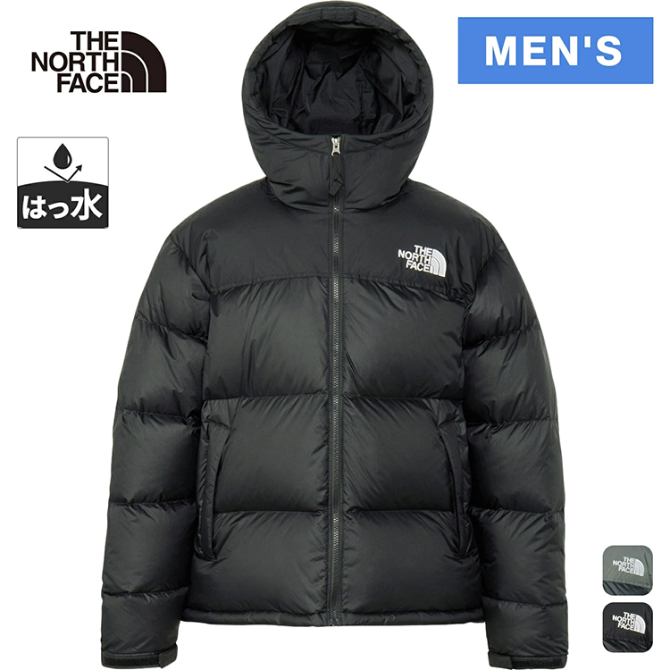 メンズ アウトドア ヌプシダウンジャケット フーディ ノースフェイス