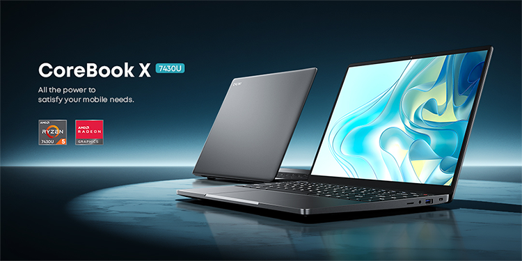 新品 ノートパソコン PC CHUWI Corebook X 7430U AMD Ryzen5 7430U Windows11 14型