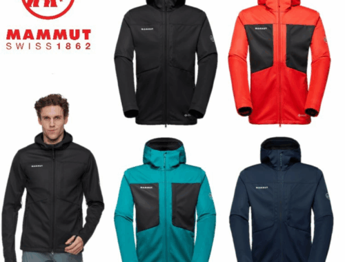 メンズ アウトドア ソフトシェル フーデッド ジャケット パーカー アルティメイト8 MAMMUT