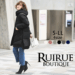 レディース ダウン コート ジャケット ロング フード RUIRUE BOUTIQUE