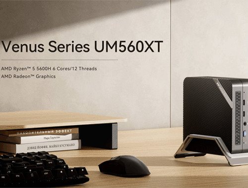 新品 ミニデスクトップパソコン PC MINISFORUM UM560XT AMD Ryzen5 5600H Windows11