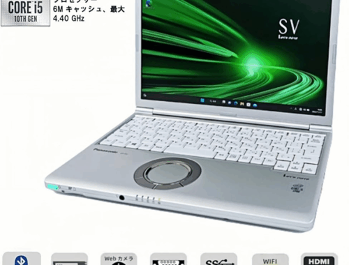 中古 ノートパソコン PC パナソニック レッツノート SV9 10世代 Core i5 10310U Windows11 12.1型 WPS Office