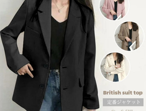 レディース テーラード シングル ジャケット 2つ釦 KOTE