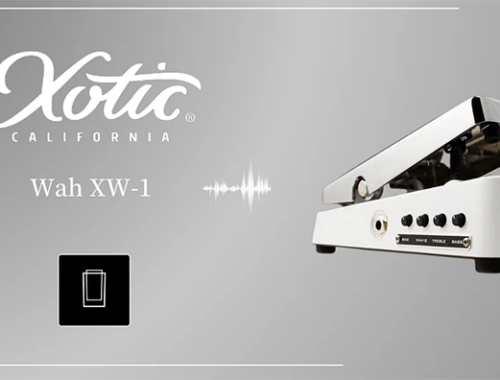 新品 エレキギター エフェクター ワウペダル Xotic Wah XW-1